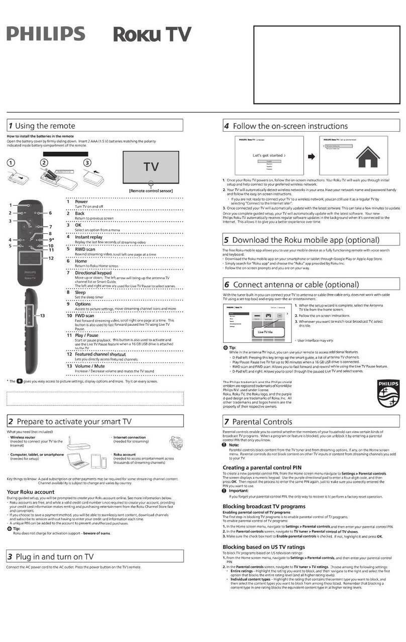 Philips 55PUL7973F7 User manual