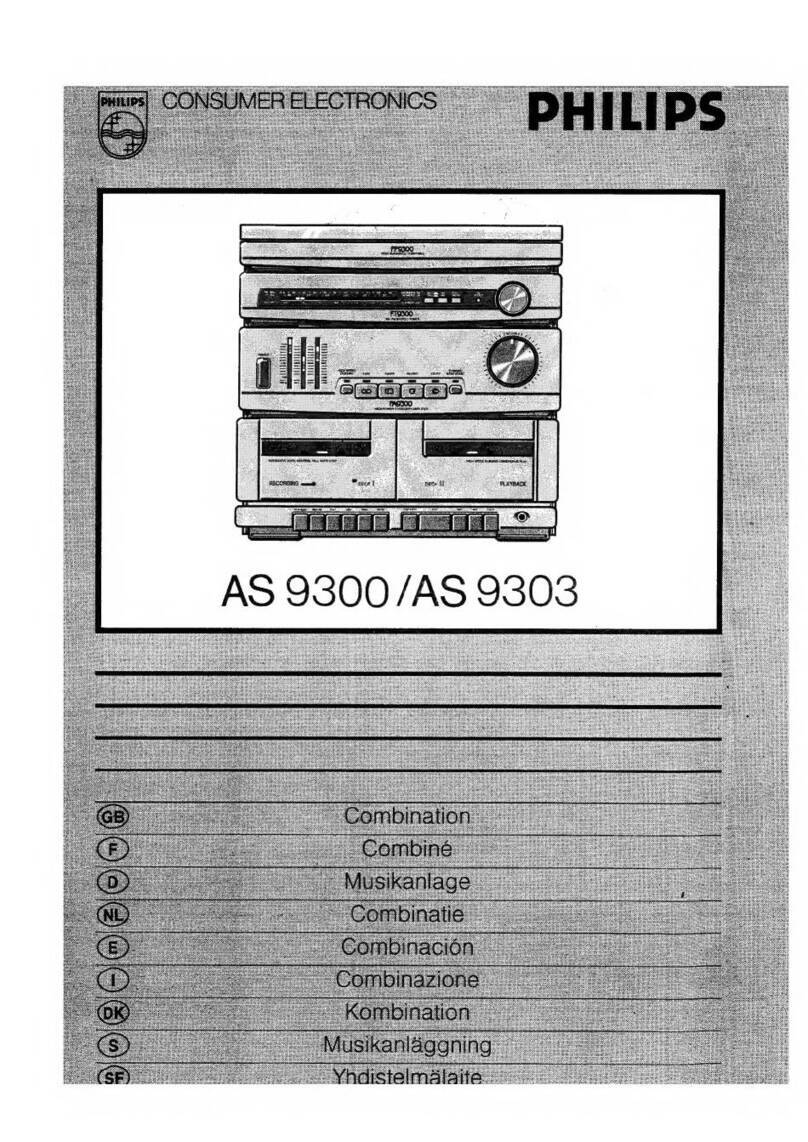 Philips AS9300 manual