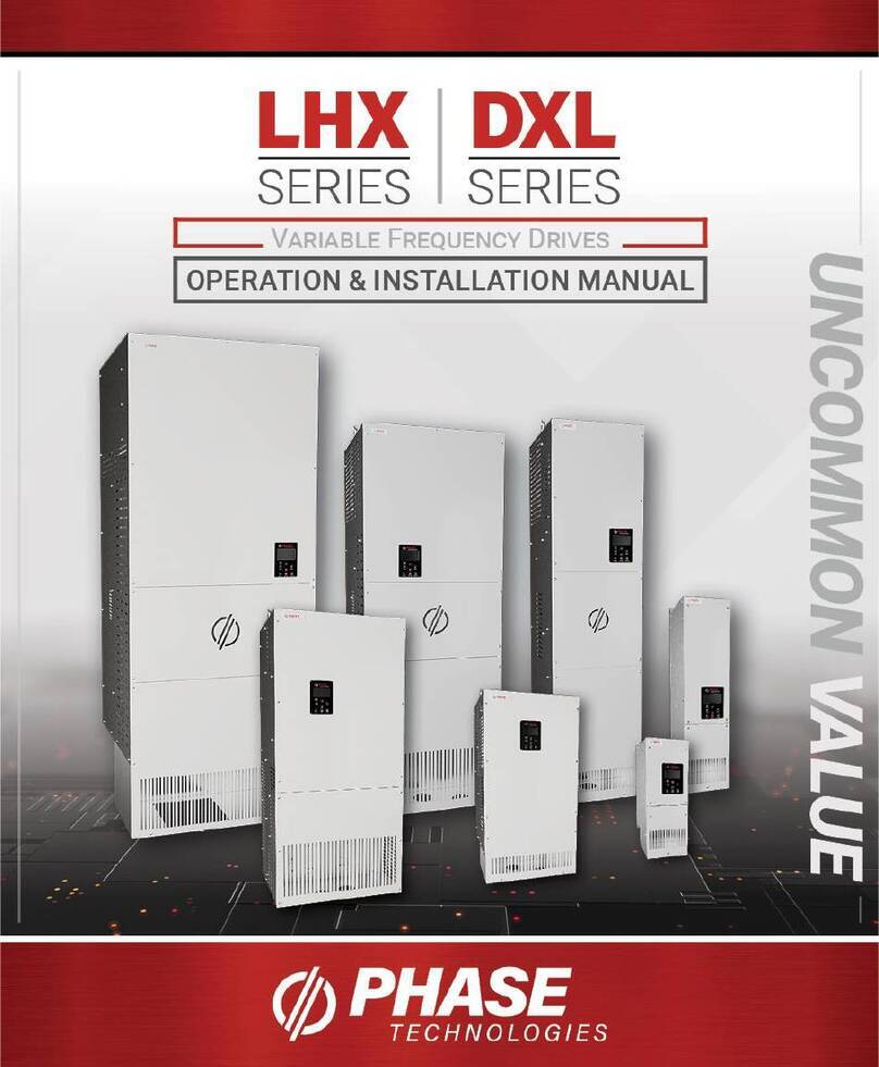 Phase LHX Series Operation & installation manual
