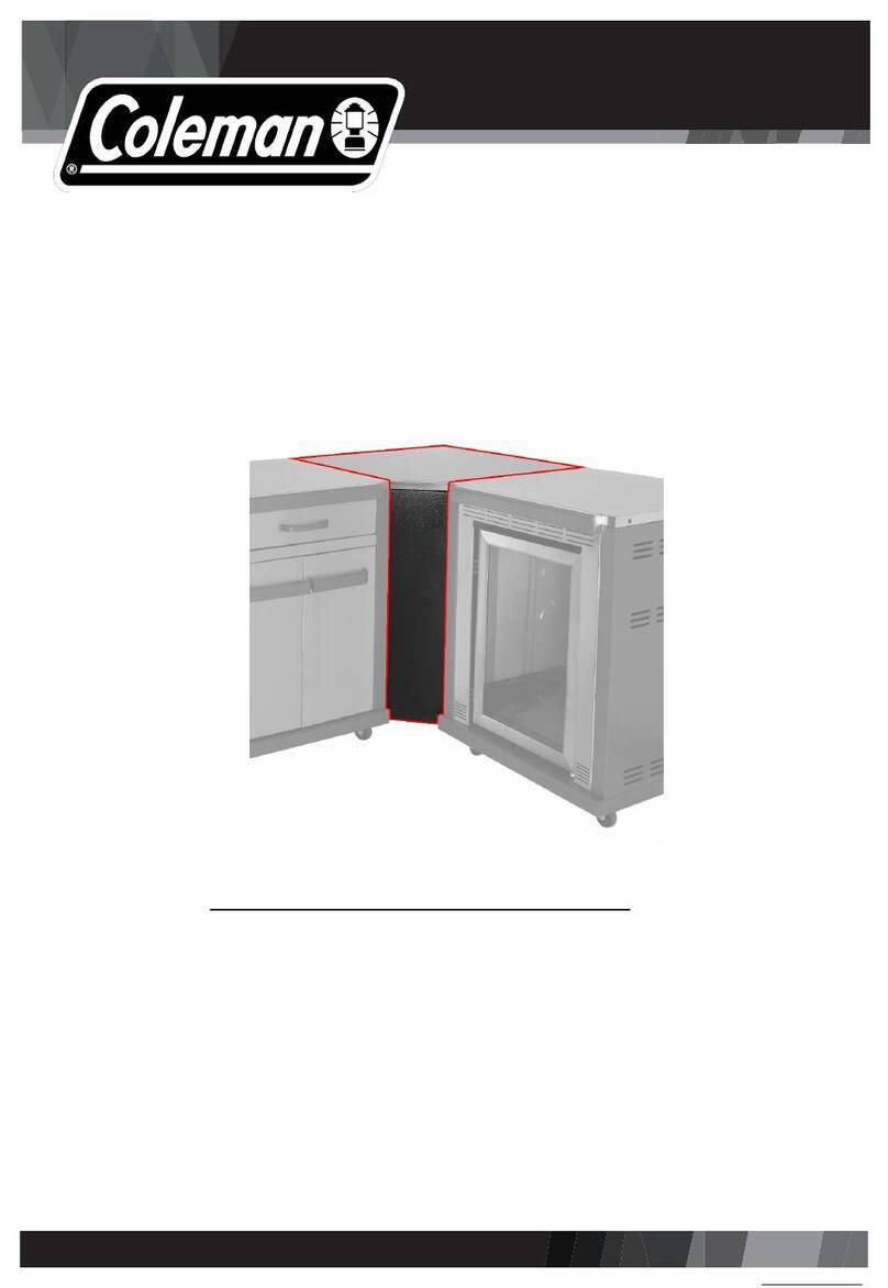 Coleman REVOLUTION REVCOGL Assembly manual