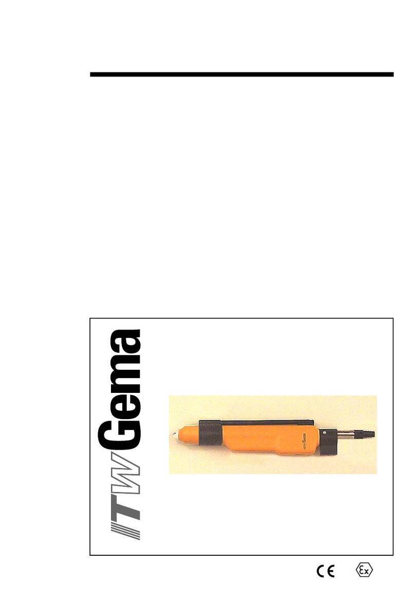 ITW Gema OptiGun 2-AE1 Operating instructions and spare parts list