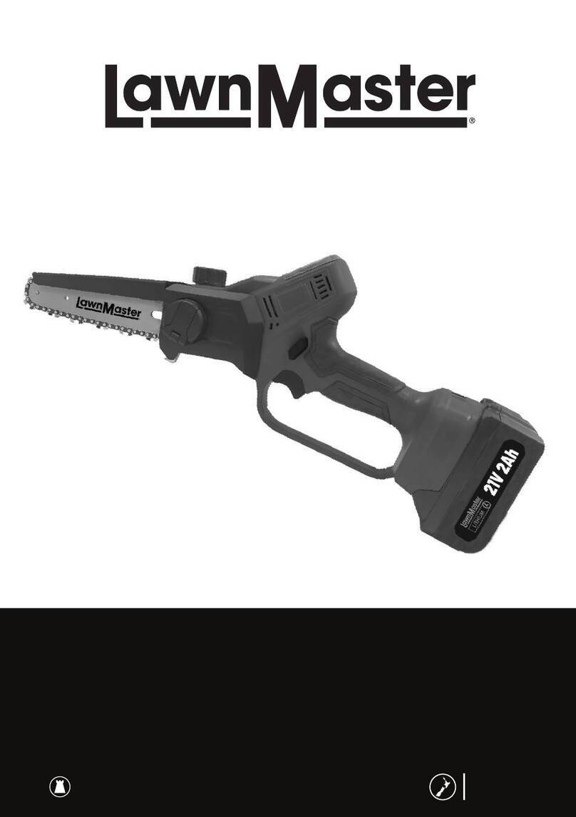 LawnMaster LB21HS Safety and operating manual