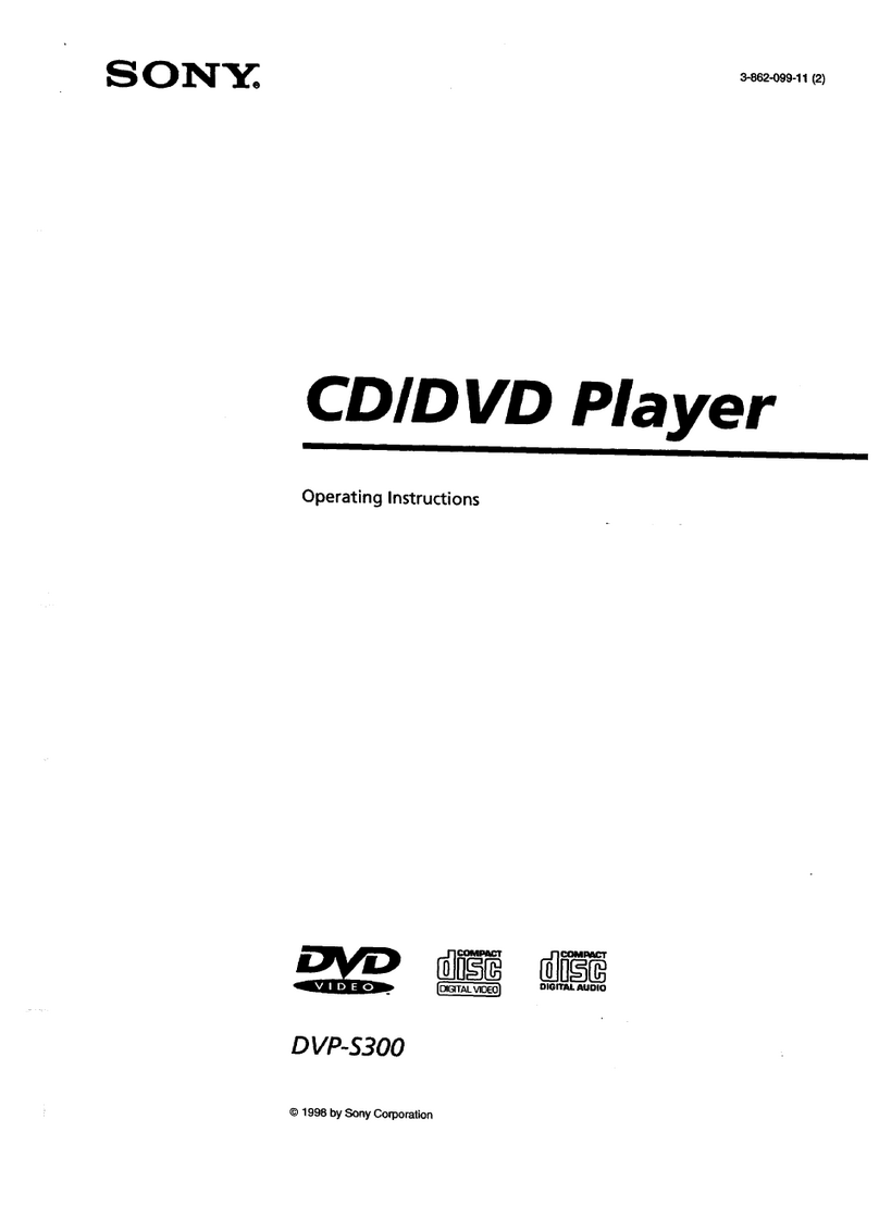 Sony DVP-S300 User manual