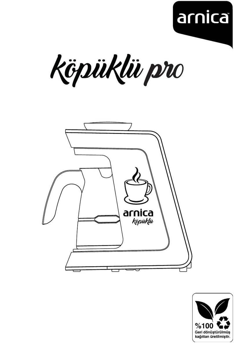 Arnica Kopuklu Pro IH 3204 instruction manual
