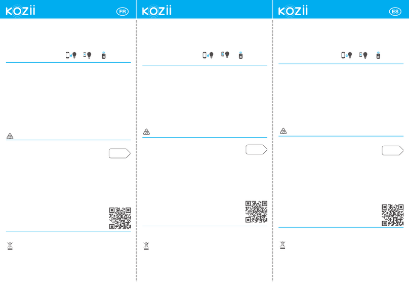 KOZii KSP50ABRVBCCT instruction manual
