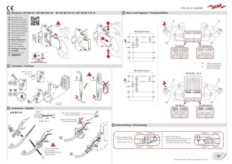 dehn BXT BAS EX installation instructions