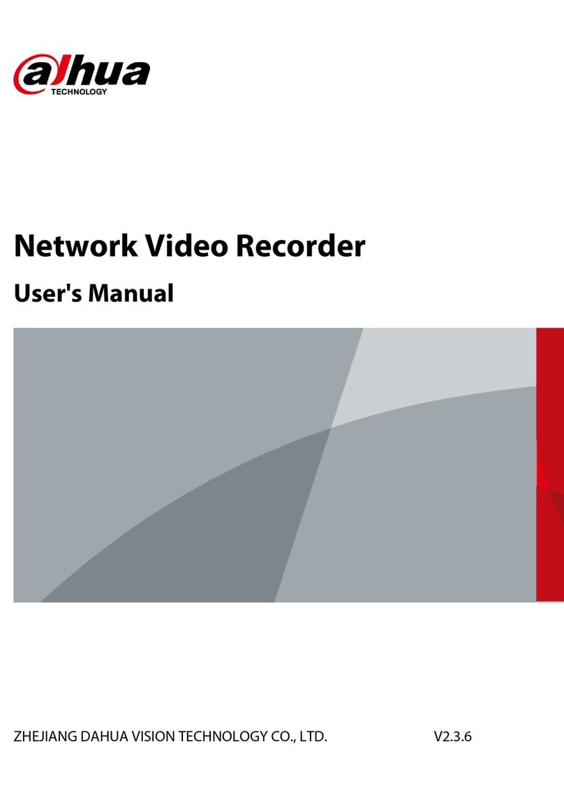 Dahua NVR5208-EI User manual