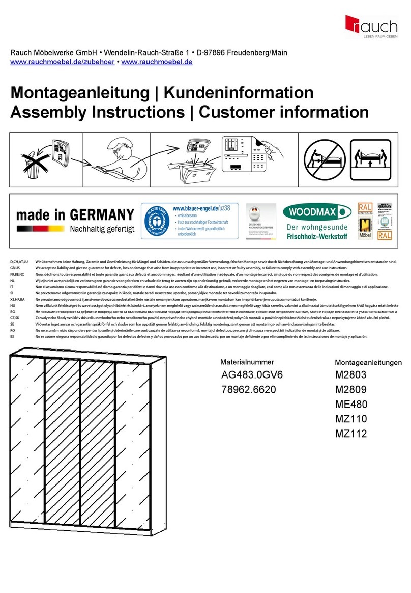 Rauch AG483.0GV6 User manual