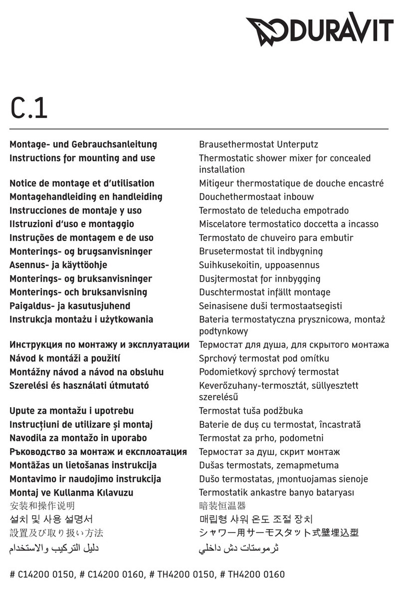 DURAVIT C14200 0150 Manual