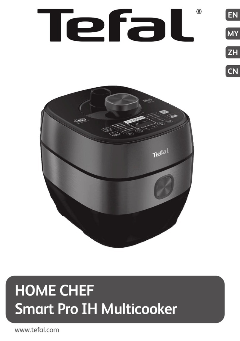 TEFAL CY638D65 manual