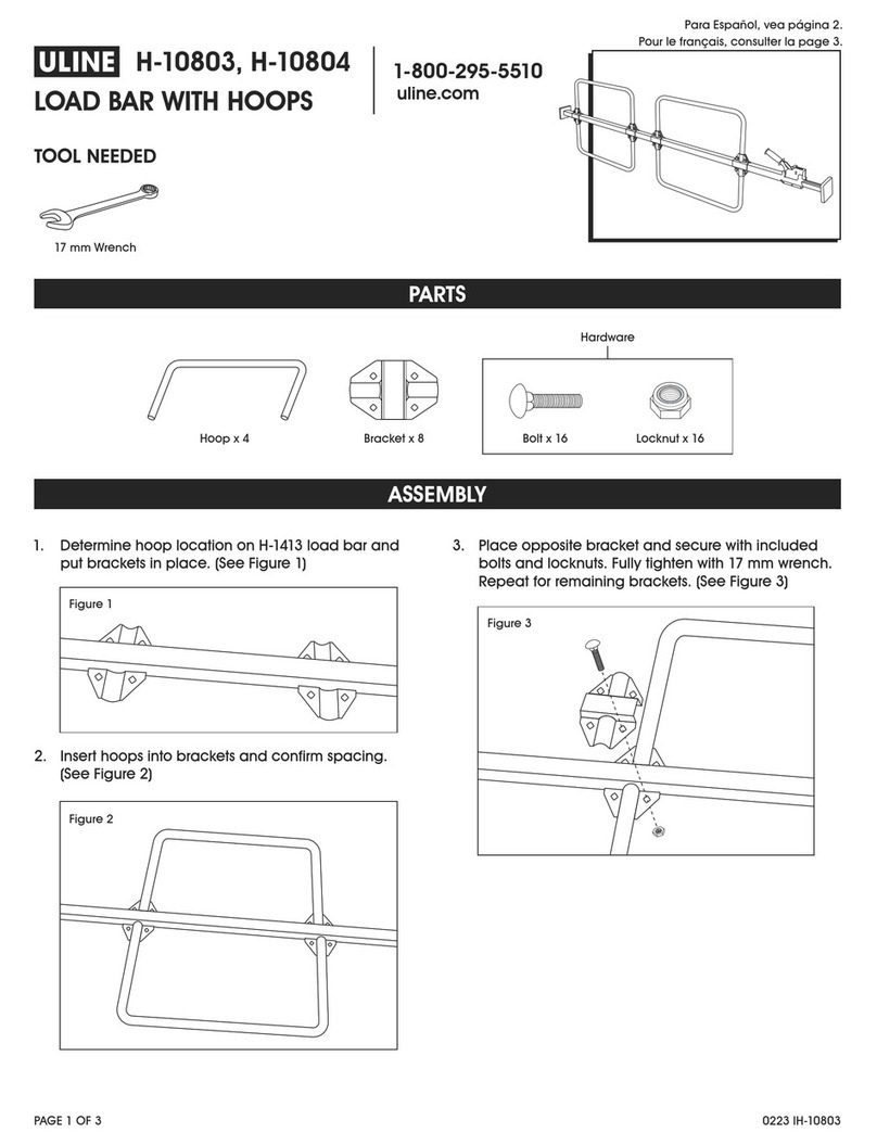 U-Line H-10803 quick start guide