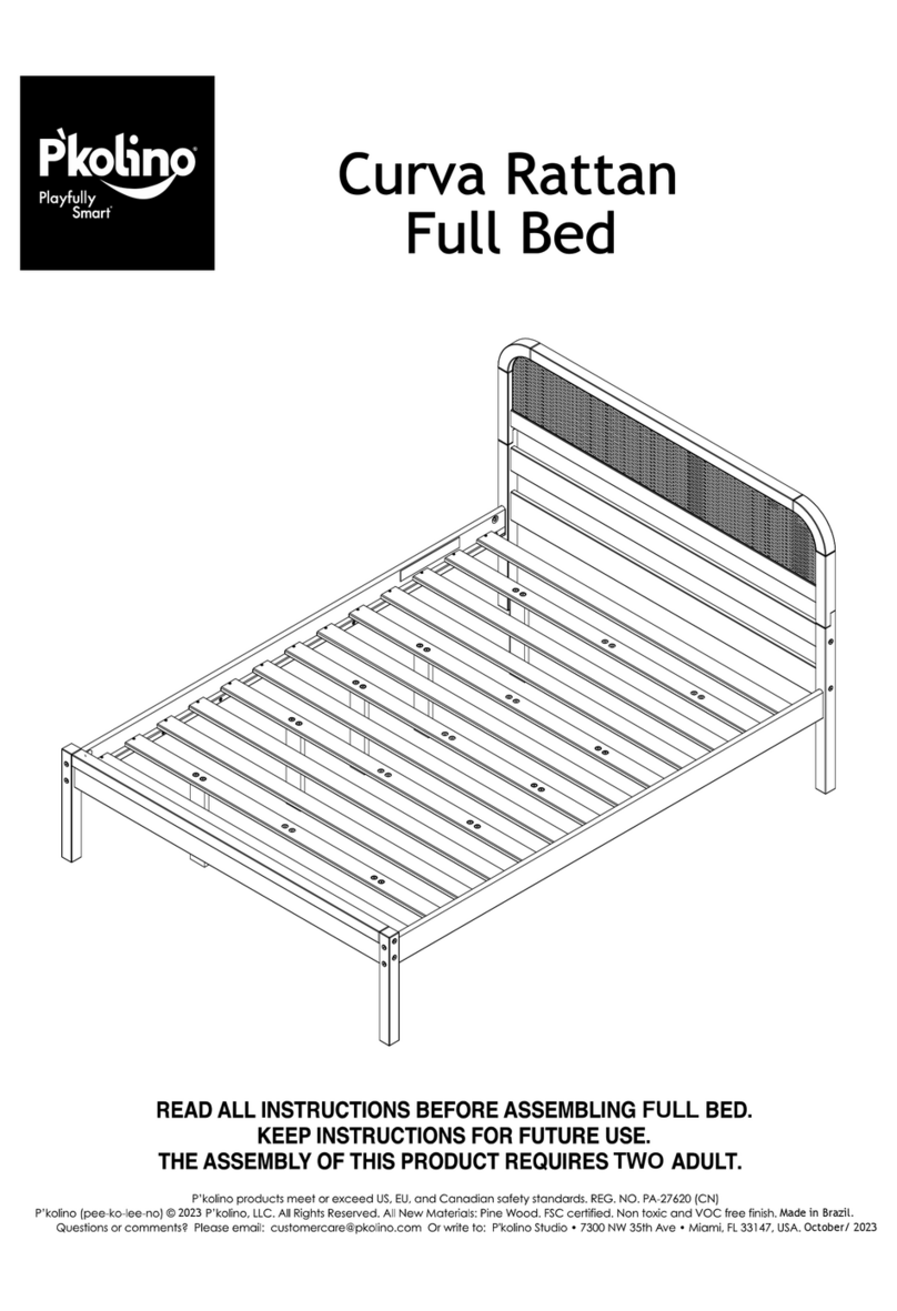 P'kolino Curva Rattan User manual