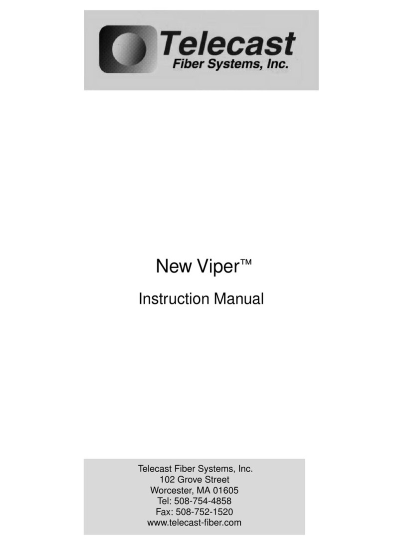 Telecast New Viper instruction manual