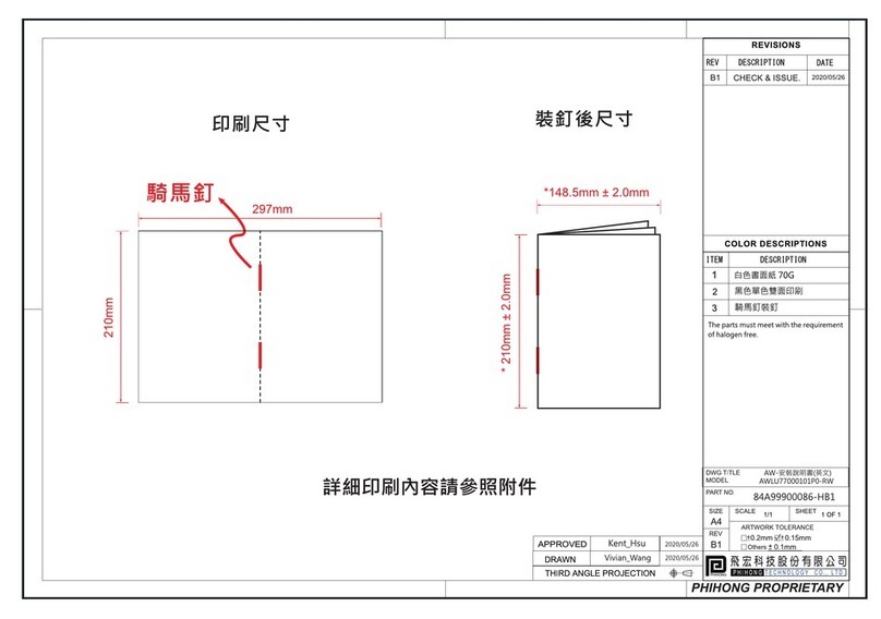 Phihong AW Series user manual