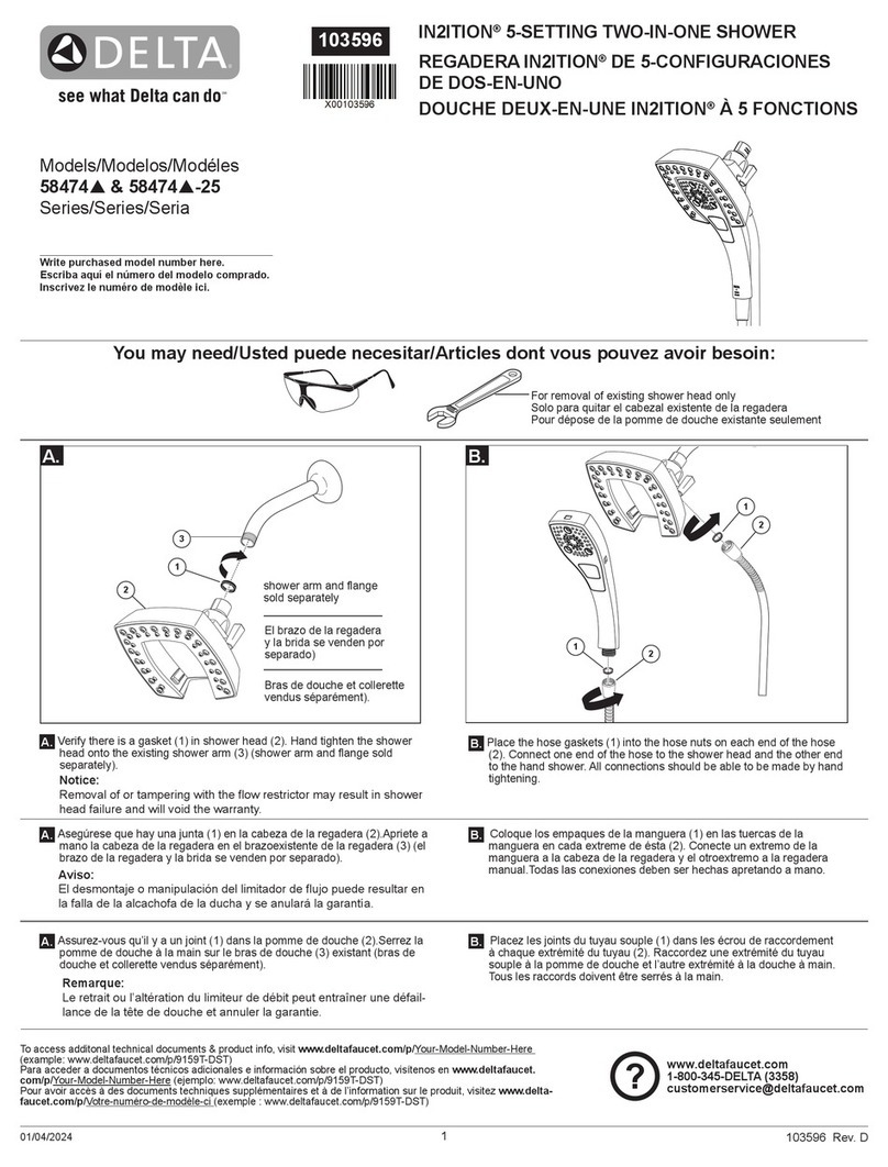 Delta IN2ITION 58474 Series manual