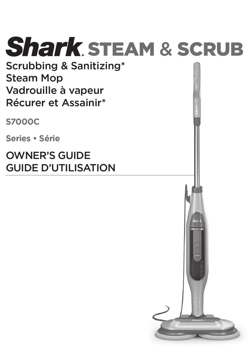 Shark STEAM & SCRUB S7000C Series User manual