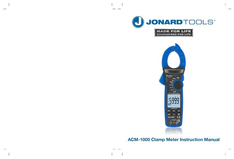 JONARD TOOLS ACM-1000 instruction manual