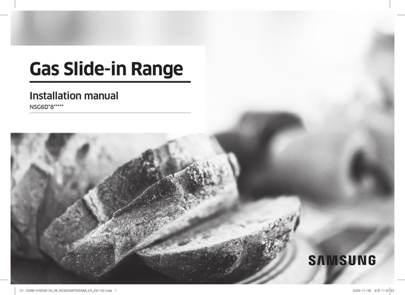 Samsung NSG6D 8 Series installation manual
