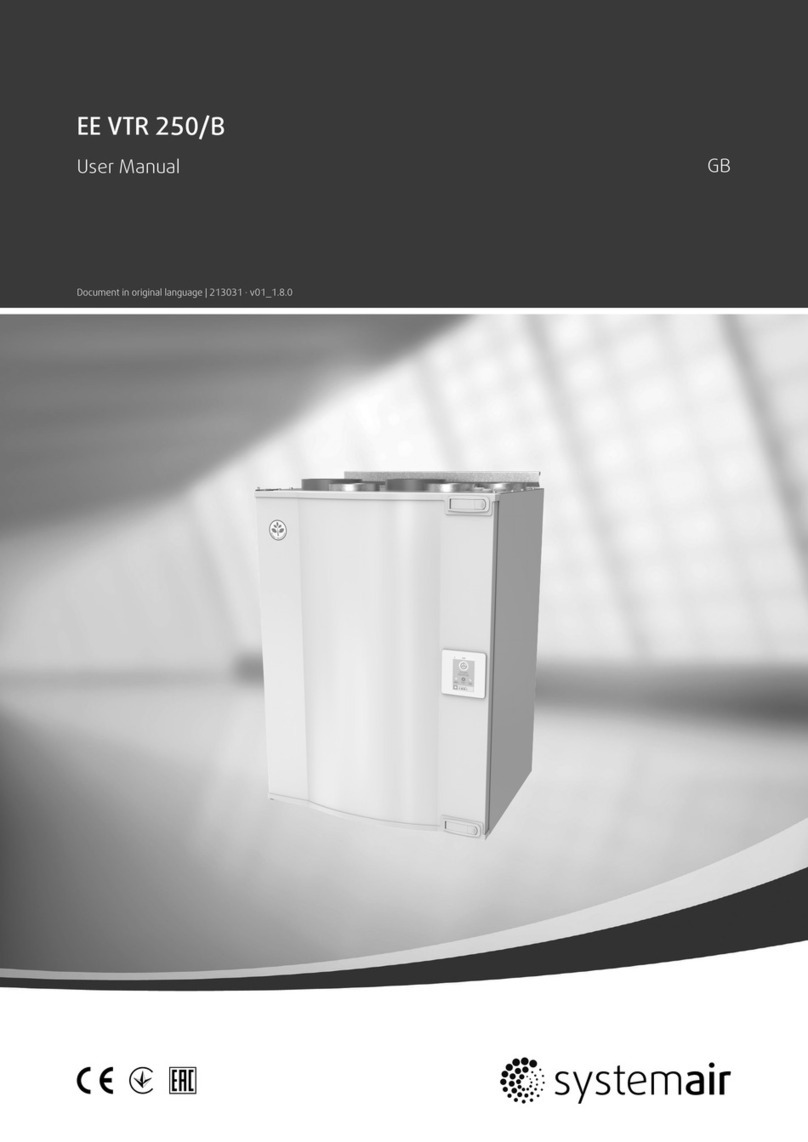 System air EE VTR 250/B User manual