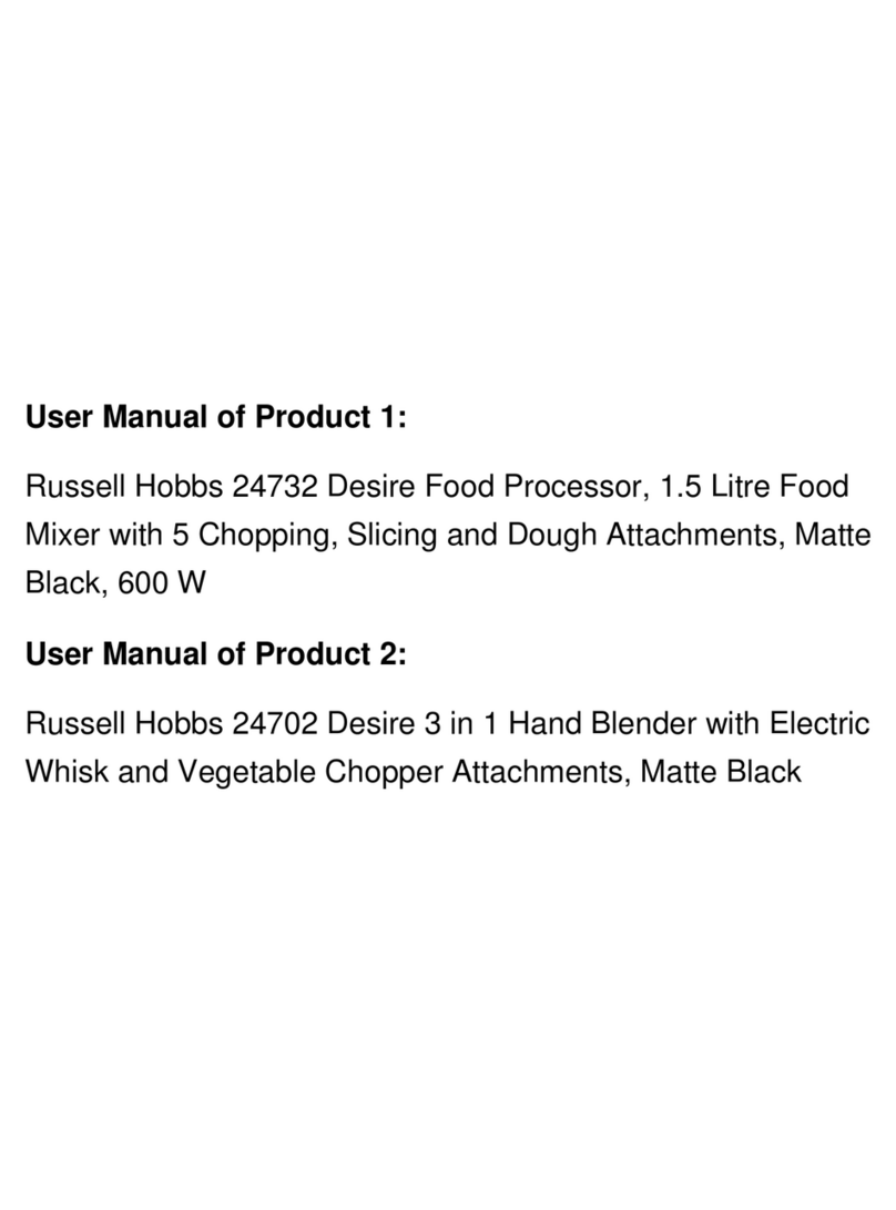 Russell Hobbs 24732 quick start guide