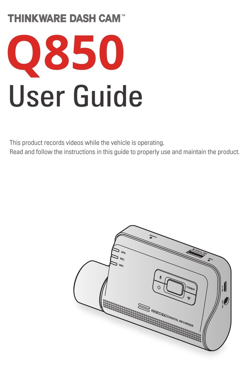 Thinkware Q850 User manual