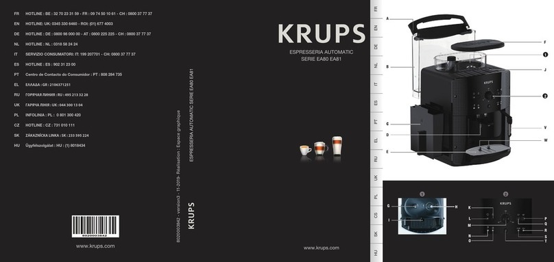 Krups EA810570 User manual Krups EA810570 User manual