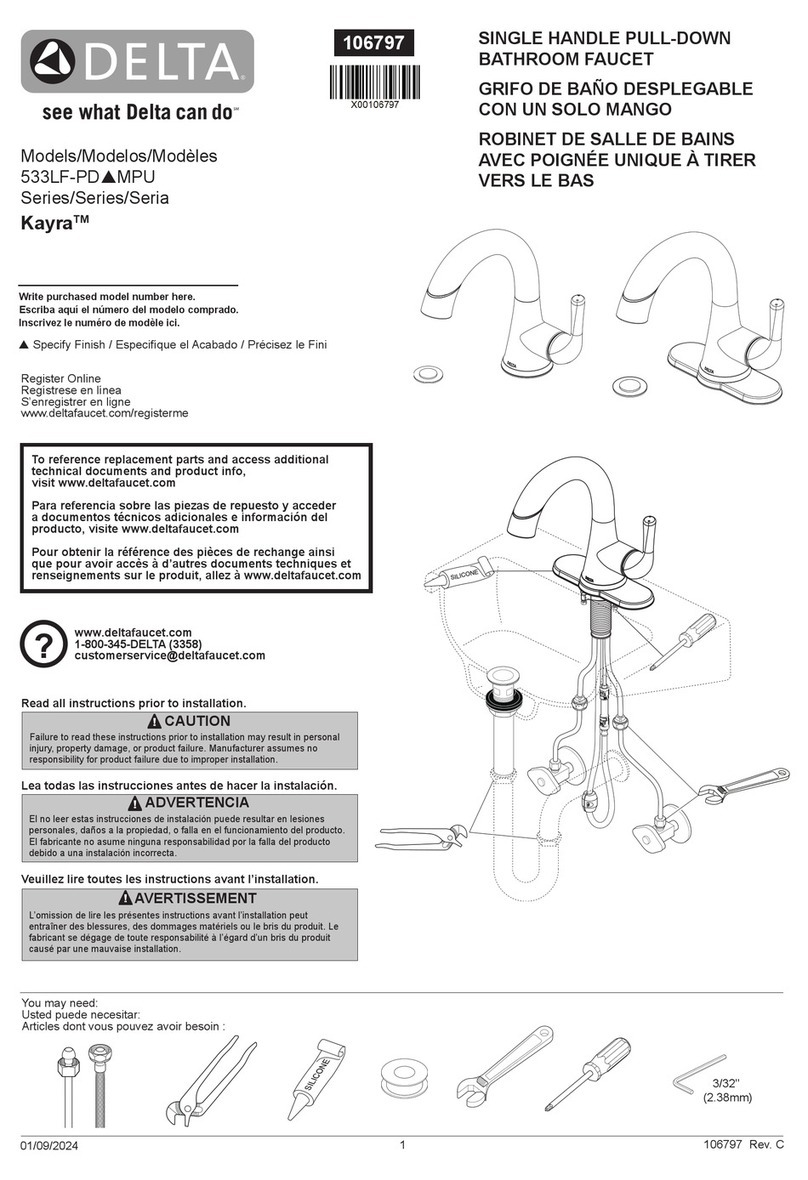 Delta Kayra 533LF-PD MPU Series User manual