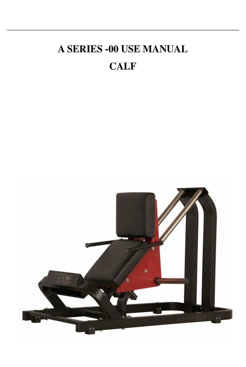 BRONZE GYM A Series user manual