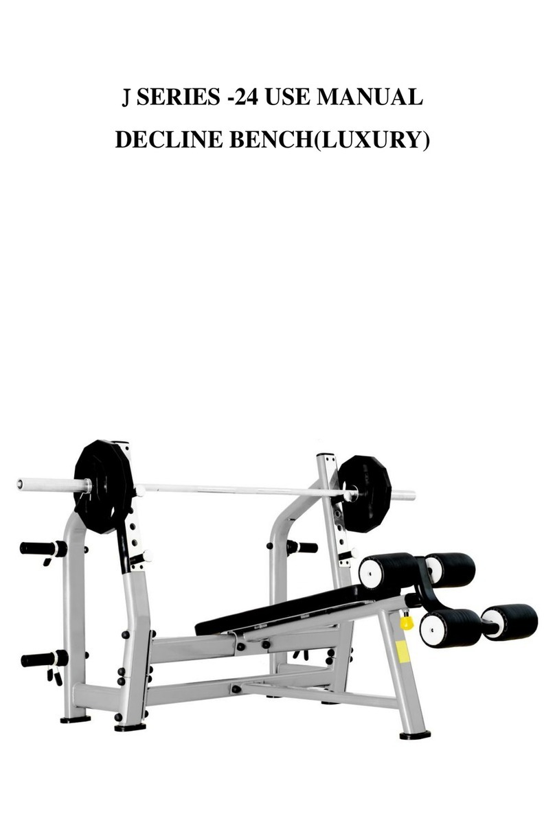 BRONZE GYM J-024 User manual