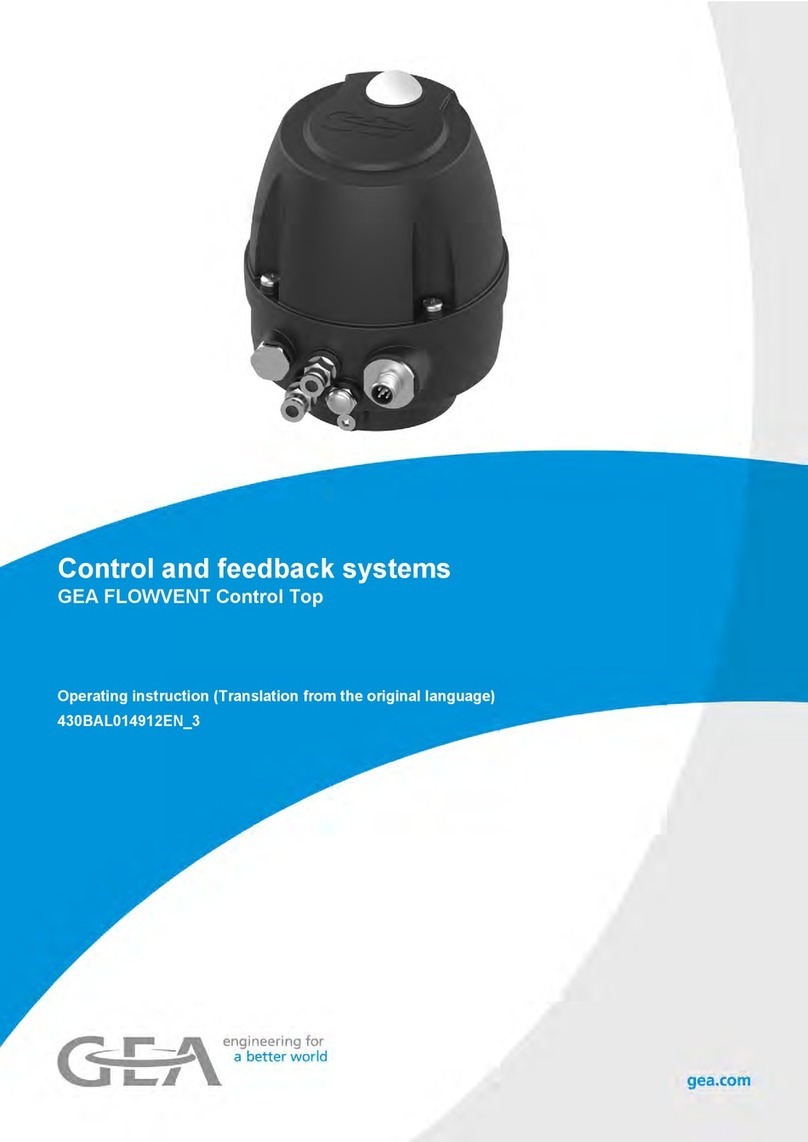 GEA FLOWVENT Operating	 instruction