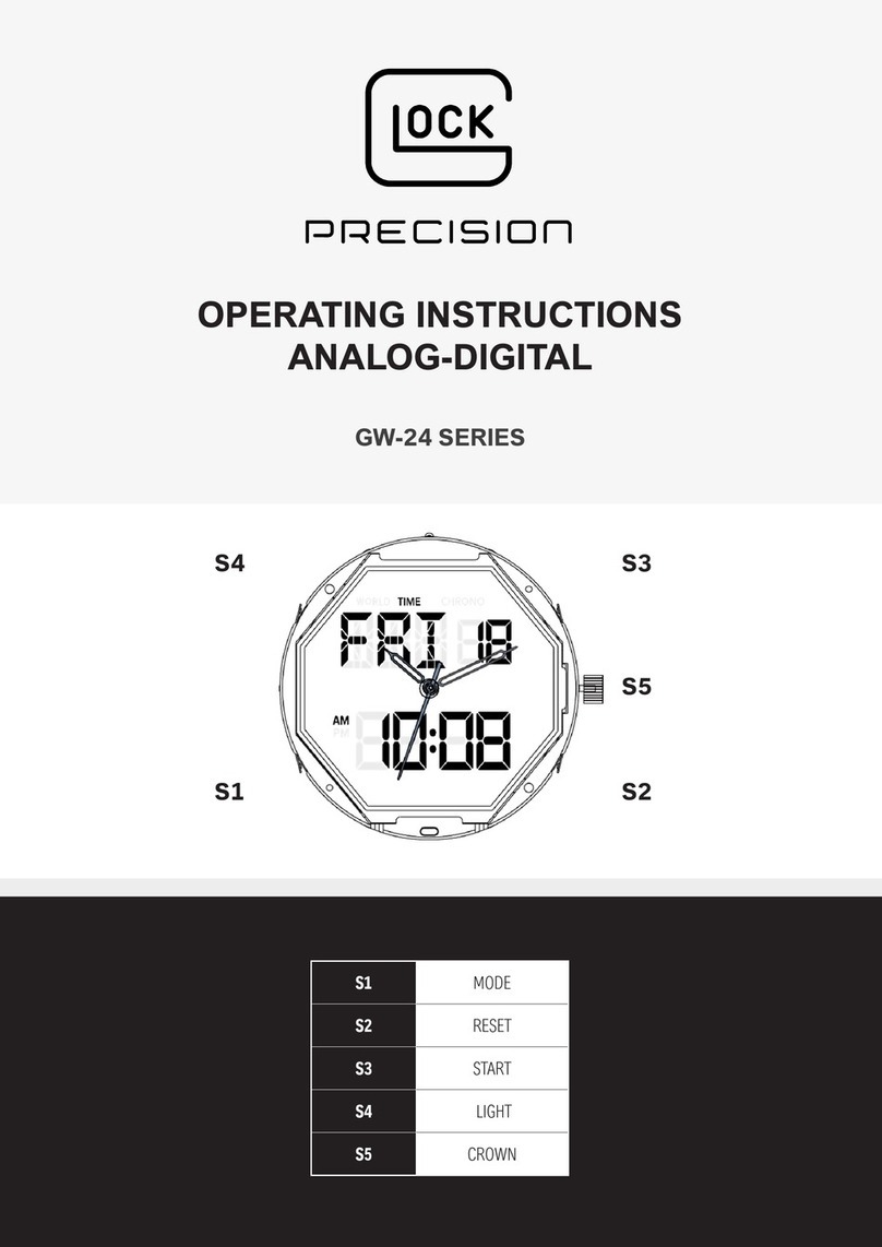 Lock PRECISION GW-24 Series operating instructions Lock PRECISION GW-24 Series operating instructions
