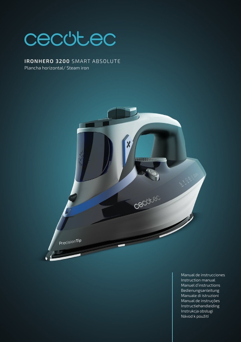 cecotec IRONHERO 3200 SMART ABSOLUTE User manual cecotec IRONHERO 3200 SMART ABSOLUTE User manual