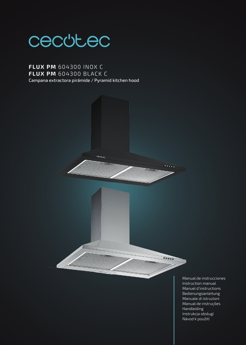 cecotec FLUX PM 604300 INOX C instruction manual