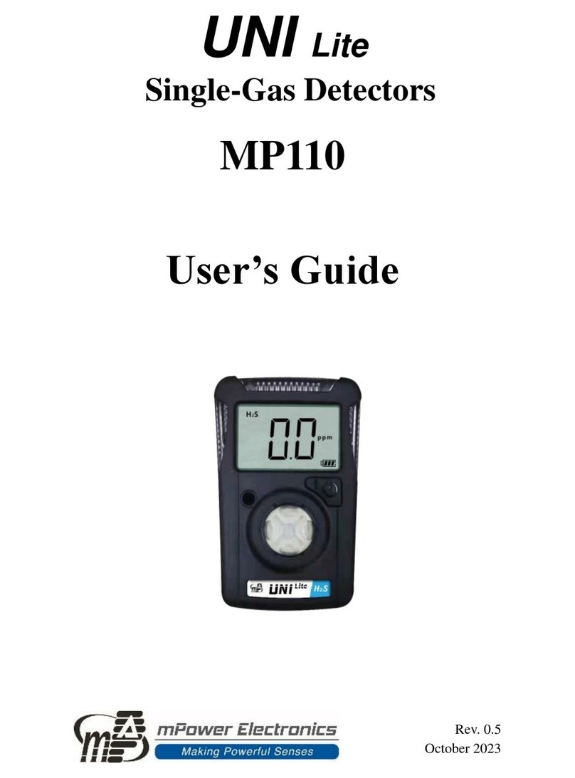 mPower Electronics UNI Lite MP110 User manual