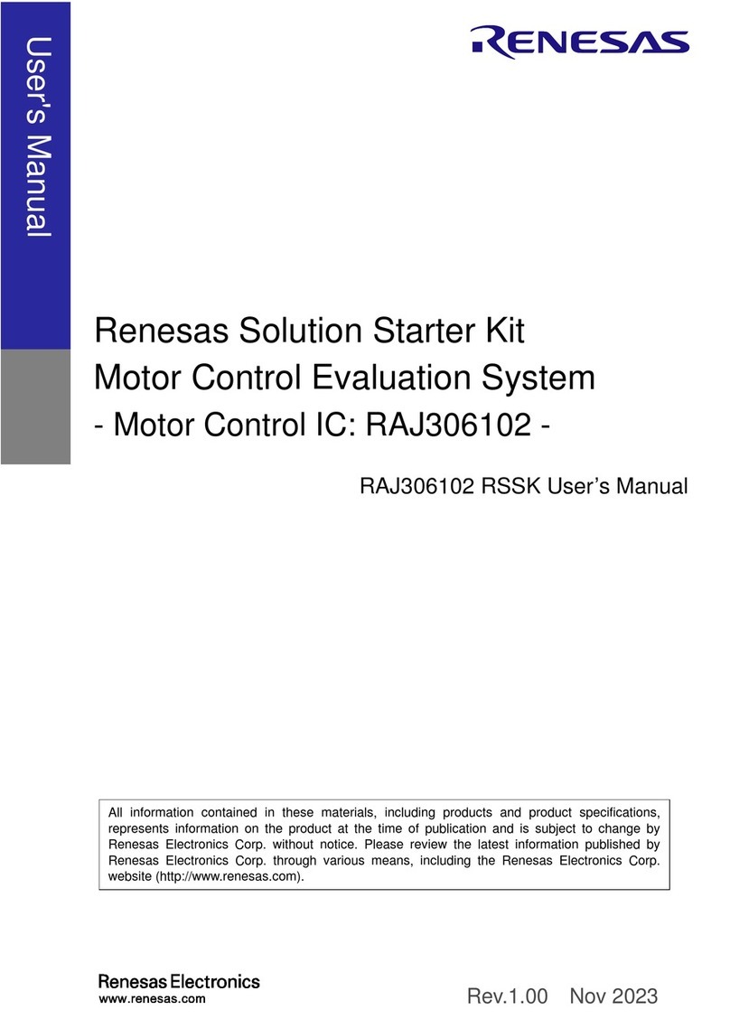 Renesas RAJ306102 user manual