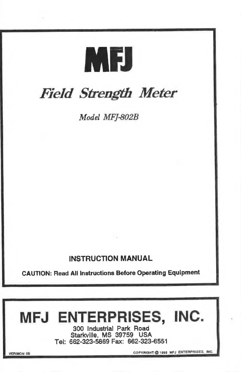 MFJ MFJ-802B instruction manual