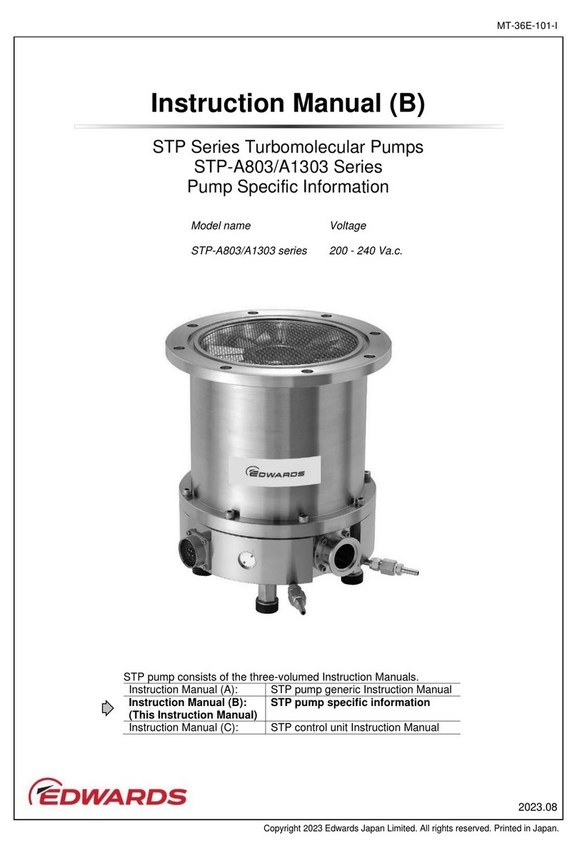 Edwards STP Series instruction manual