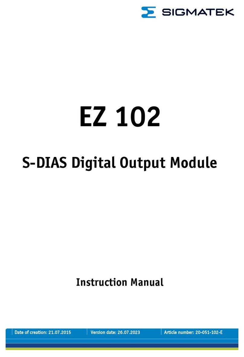 SIGMA TEK EZ 102 User manual