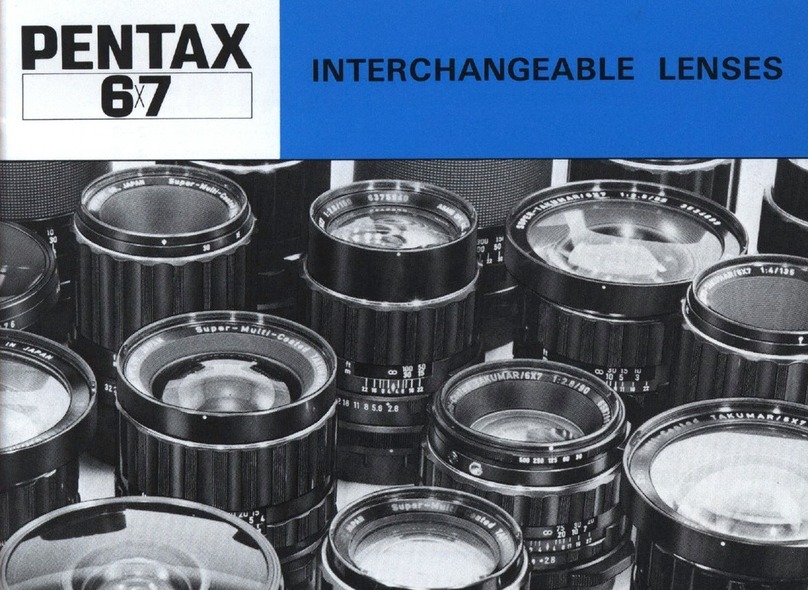 Pentax 6x7 Marine User manual