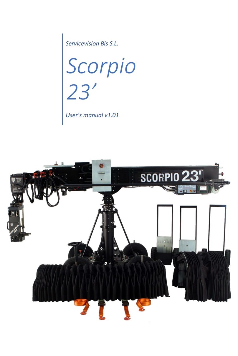 Servicevision Scorpio 23' user manual