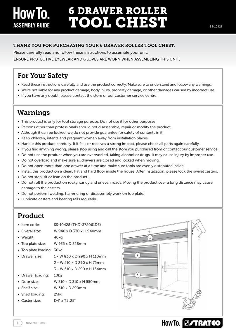 Stratco SS-10428 User manual