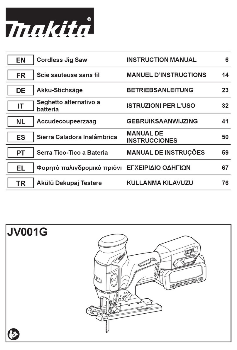 Makita JV001GZ instruction manual