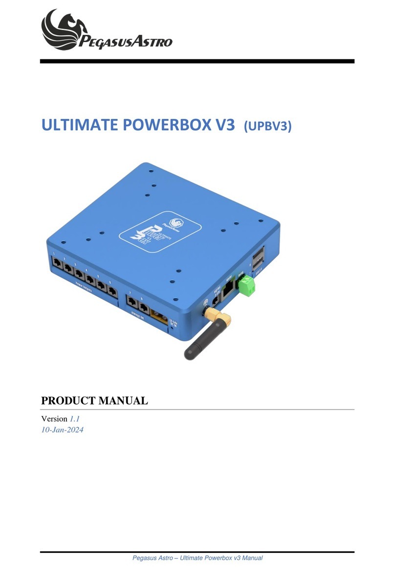 Pegasus Astro ULTIMATE POWERBOX V3 product manual