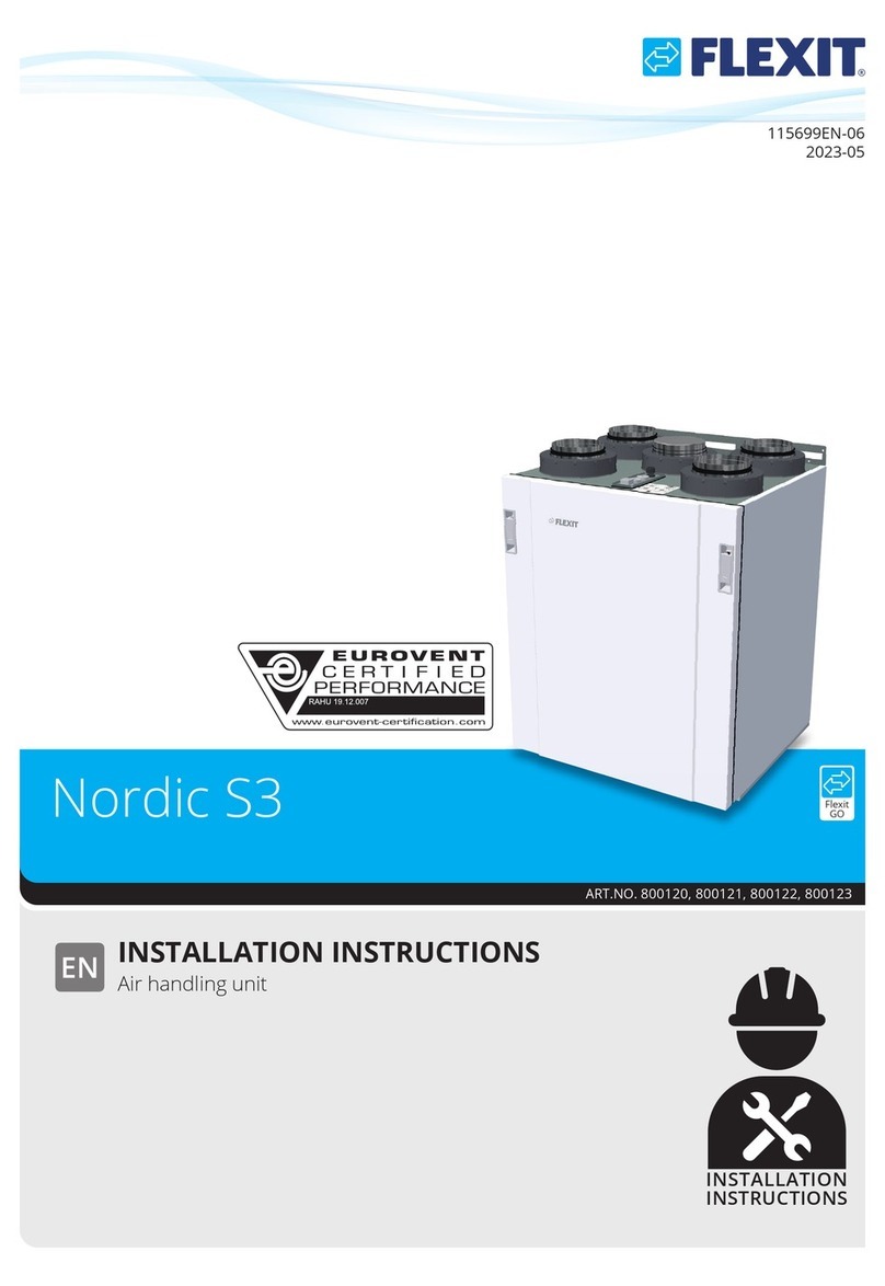 Flexit Nordic S3 User manual