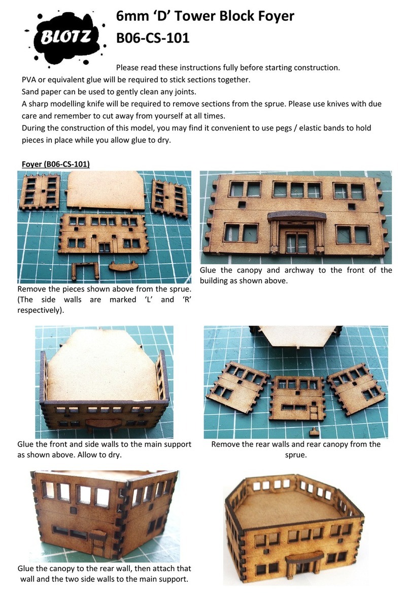 BLOTZ B06-CS-101 User manual