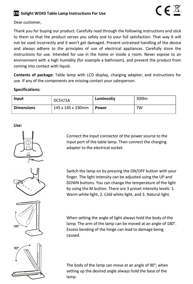 Solight WO43 User manual