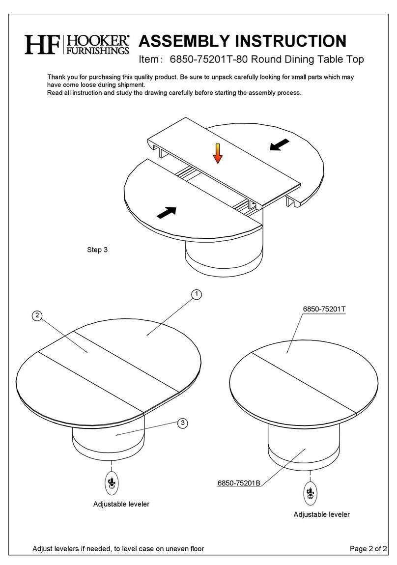 HF 6850-75201T-80 Assembly instruction