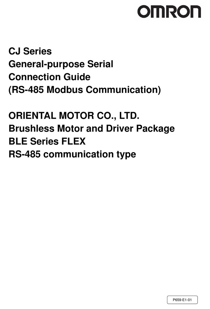 Omron CJ Series Instruction Manual