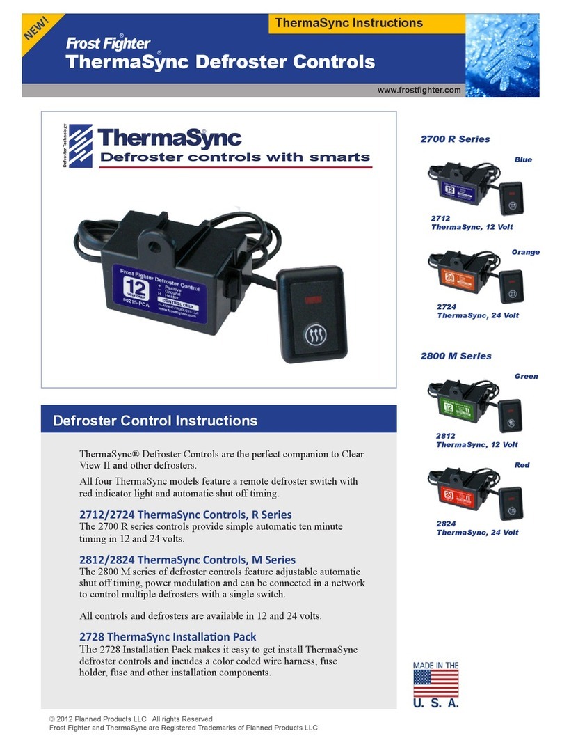 Frost Fighter ThermaSync 2700 R Series instructions