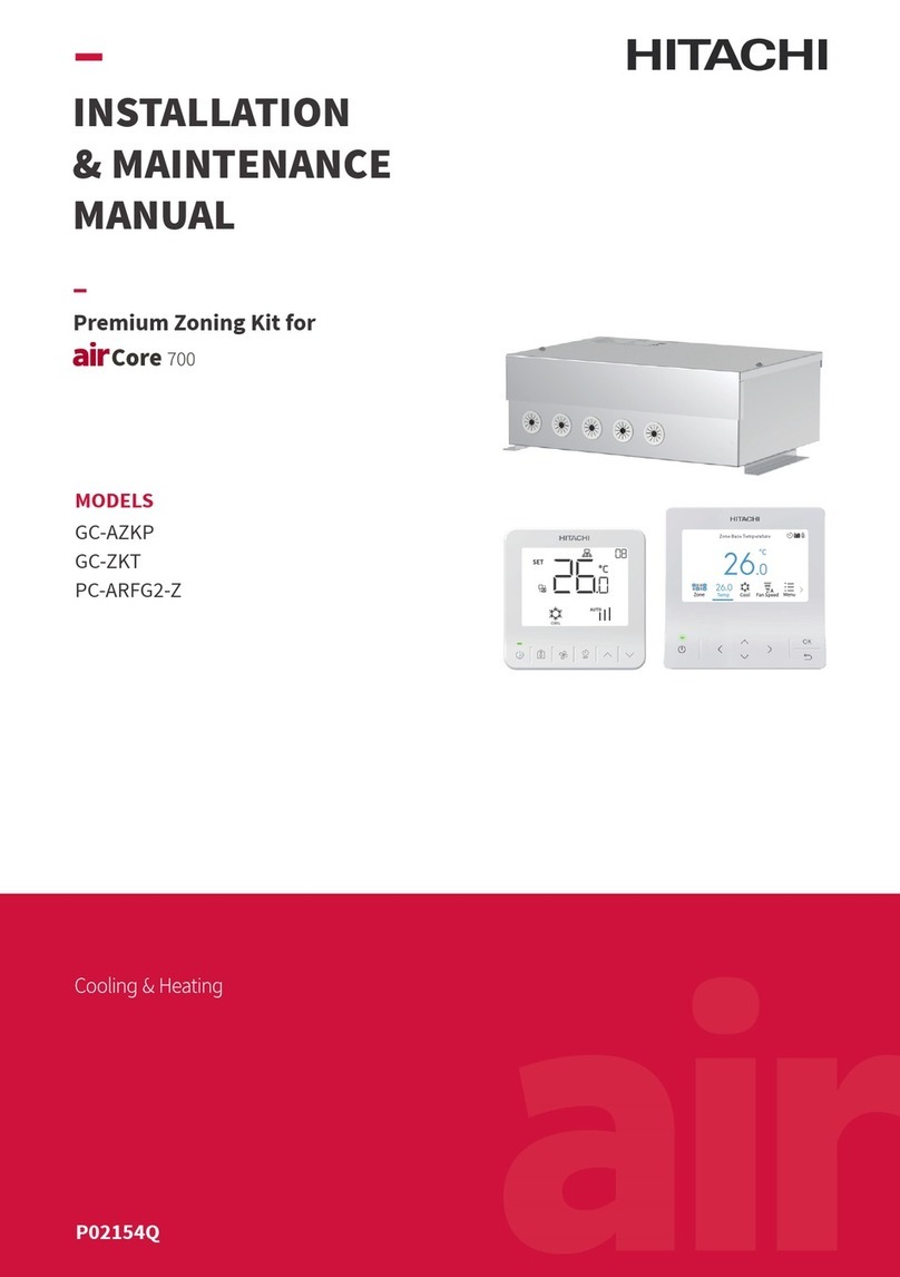 Hitachi airCore 700 Instruction Manual